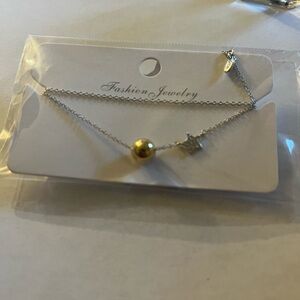 Chic Gold and Silver Necklace with Star Charm